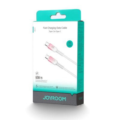 8. Joyroom S-A42 Crystal-Clear Series 60W USB-C - USB-C cable 1.2m - white