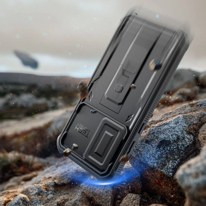 4. Tech-Protect Kevlar Cam+ 2-Set Case for Samsung Galaxy A36 / A37 5G - Black