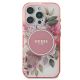 3. Guess IML Flower & Tonal Circle MagSafe iPhone 16 Pro Max Case - Pink