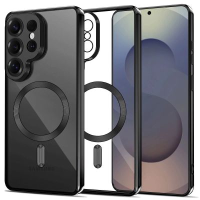 Tech-Protect MagFlex Case for Samsung Galaxy S26 Ultra - Clear Black