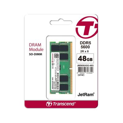 Transcend JetRAM - DDR5 - Module - 48 GB - SO DIMM 262-PIN