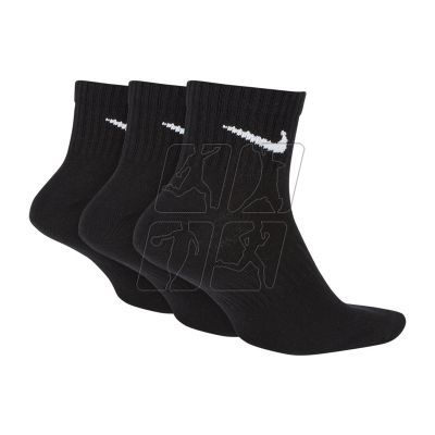 2. Nike Everyday Lightweight Ankle 3Pak M SX7677-010 socks
