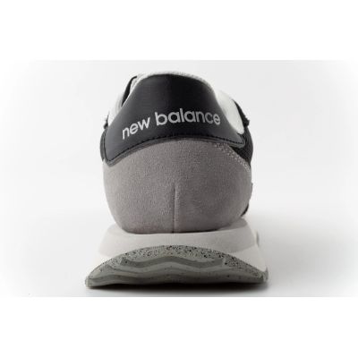 6. New Balance 237 Men’s Black Leather Sneakers