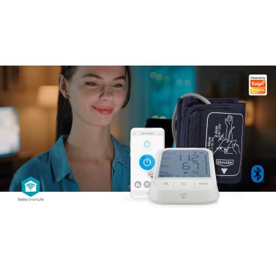 13. Nedis BTHBP10WT Blood Pressure Monitor Forearm Automatic 1 user