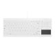3. Active Key AK-C7412 Industrial USB Keyboard British English White