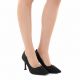 5. Black pumps with decorative heels Potocki NI41306