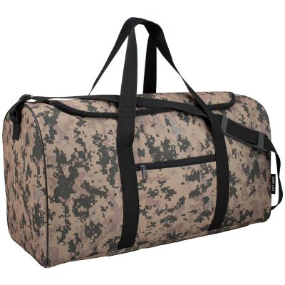 3. FITNESS/TRAVEL BAG A3032 BEIGE CAMO SEMI LINE