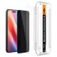 4. Spigen Glas.tR EzFit Privacy Tempered Glass for iPhone 15/16 with Adapter (2 pcs.)