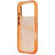 7. Karl Lagerfeld IML Choupettes Karl Script Logo MagSafe Case for iPhone 17 Pro - Orange