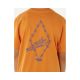 5. RIP CURL Eternal Shred Art Tee-Boy Orange