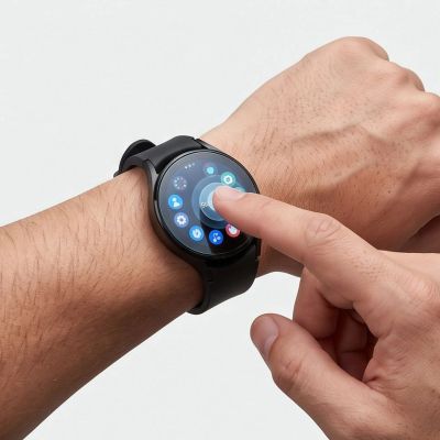 11. Tech-Protect Easy Set+ 2-Pack Tempered Glass for Samsung Galaxy Watch Ultra 44mm
