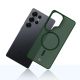 11. 3mk Smoke MagCase for Samsung Galaxy S25 Ultra - Green-Translucent