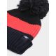 2. Children's winter hat with pompom 4F 4FJWAW25ACAPM660-92S