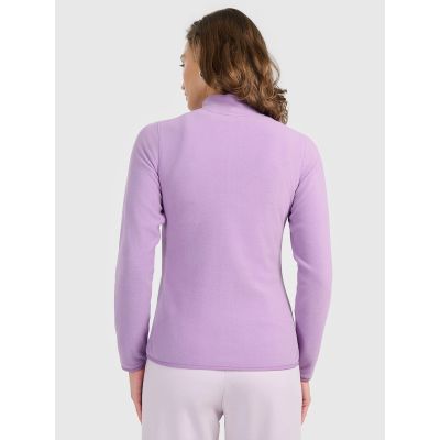 2. Women’s Slim-Fit Fleece Jacket with Stand-Up Collar 4F 4FRAW25TFLEF496-52S