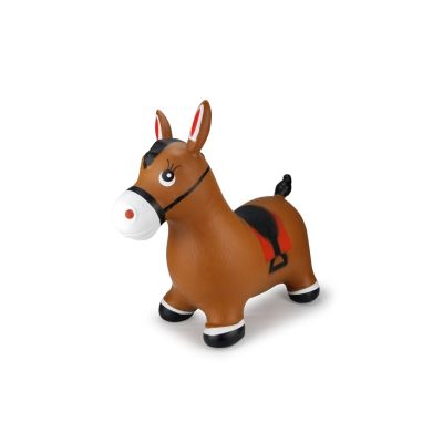 4. Jamara Hopping animal horse brown with pump Animals