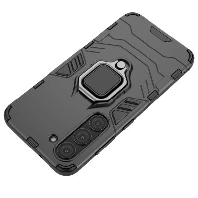 5. Ring Armor case for Samsung Galaxy S23 armored cover magnetic holder ring black
