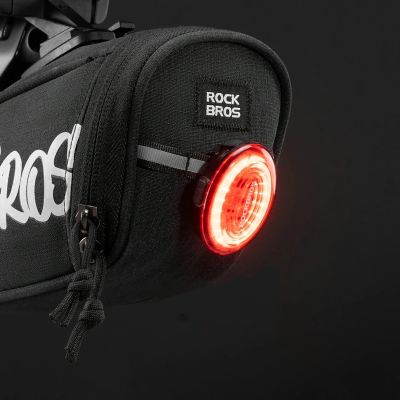 4. Rockbros G007 Flash Journey Saddle Bag 0.8 l - Black