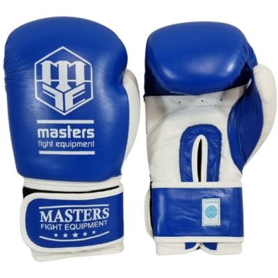 7. MASTERS RBT-TRW 01210-02 Leather Boxing Gloves