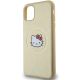 6. Hello Kitty Leather Kitty Head MagSafe case for iPhone 11 / Xr - gold