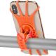 2. Rockbros LF436 Handlebar Clamp Phone Holder - Orange