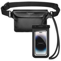 Spigen Aqua Shield A621 Waterproof Hip Bag + Floating Case - Black