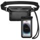 Spigen Aqua Shield A621 Waterproof Hip Bag + Floating Case - Black