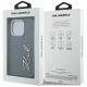 8. Karl Lagerfeld FW Jeans Signature Logo iPhone 16 Pro Case - Blue