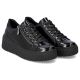 14. Rieker W N2501-00 black wedge shoes