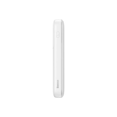 4. Baseus Comet Series powerbank with display 10000mAh 22.5W - white + USB-A - USB-C cable