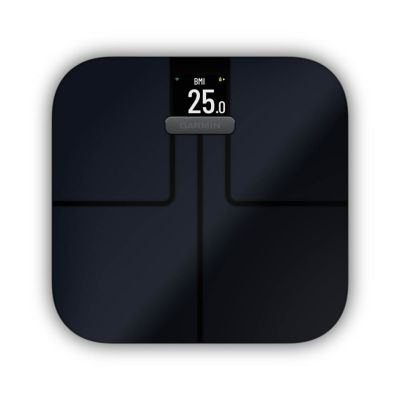 2. Garmin Index S2 Rectangle Black Electronic Personal Scale