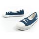 8. Lee Cooper shoes women's sneakers sporty blue slip-on ballet flats