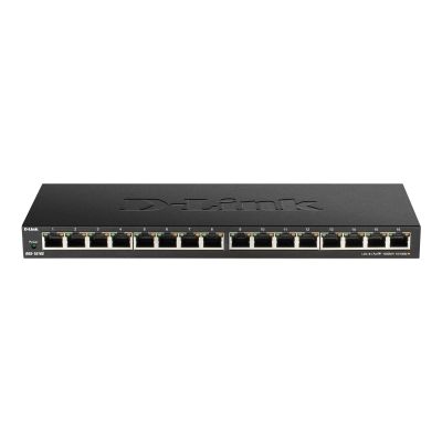 2. D-Link DGS-1016S Unmanaged Gigabit Ethernet (10/100/1000) Black