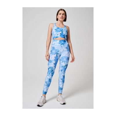2. CASALL Blossom High Waist Tights blue leggings
