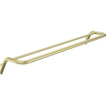 Double towel rack - wall-mounted