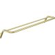 Double towel rack - wall-mounted