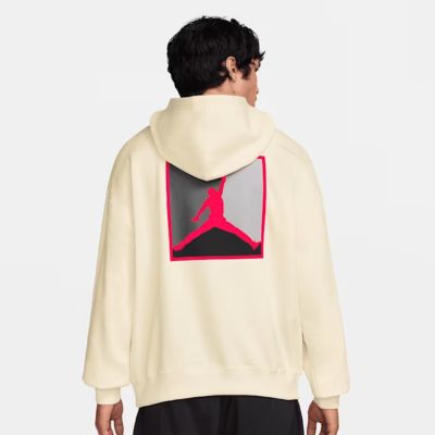 2. Air Jordan Brooklyn Fleece Graphic Pullover Hoodie - HV0544-110