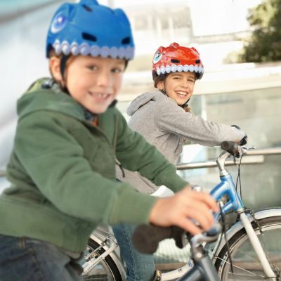 5. Wozinsky Children's Bike Helmet Dinosaur Pattern S - Red
