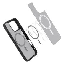 Spigen Ultra Hybrid Mag Case with MagSafe for iPhone 16 Pro - Black