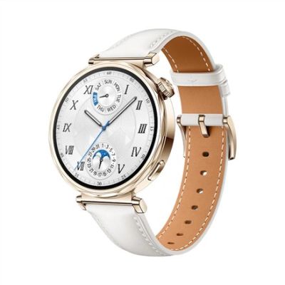 7. Huawei WATCH GT 5 41mm | Smart Watch | GPS (Satellite) | AMOLED | 1.32 inch | White
