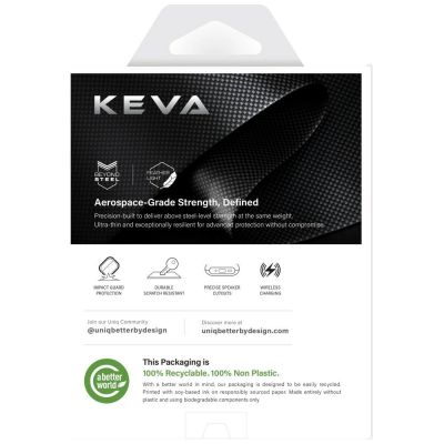 3. Uniq Keva Prime Case for AirPods Pro 3 - Black