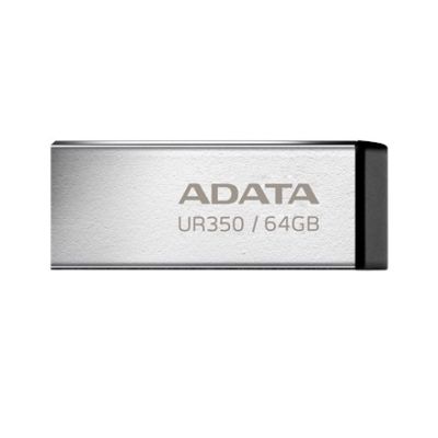 6. ADATA UR350 USB Flash Drive 64GB USB Type-A 3.2 Gen 1 (3.1 Gen 1) Black