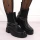13. Big Star W leather ankle boots INT2053 INT2053