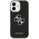 11. Guess Grained Big 4G Classic Logo case for iPhone 17 - black