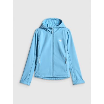 7. Women's windproof softshell jacket 5000 membrane 4F 4FRSS26TSOFF627-33S