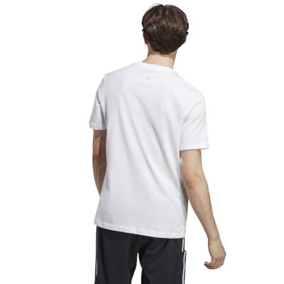 8. adidas Essentials Single Jersey Linear Embroidered Logo Tee M IC9276