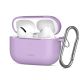 Tech-Protect Silicone Hook Case for AirPods Pro - Purple