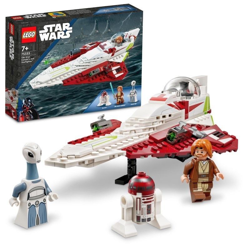 3. LEGO Star Wars TM 75333 Obi-Wan Kenobi's Jedi Starfighter