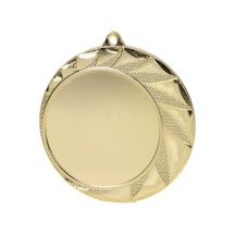 General gold medal with space for a 50 mm emblem – steel medal