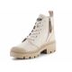 3. Palladium Pallabase Leather Boots 96905-197-M Whitecap Grey 197