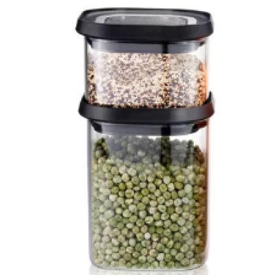 4. Set of 3 glass containers GEFU PANTRY G-12807